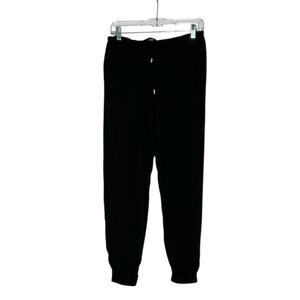 H&M Divided black baggy pull on pants size 6